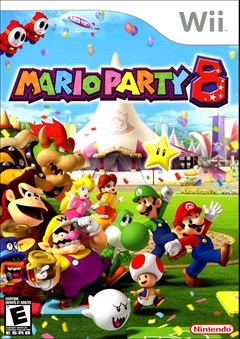Mario Party 8 Wii Box Art