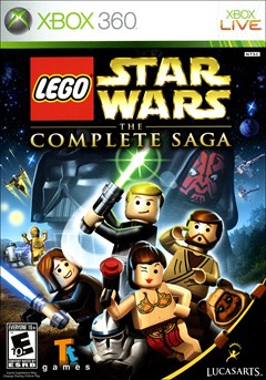 LEGO Star Wars: The Complete Saga Xbox 360 Box Art