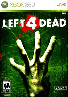 Left 4 Dead Xbox 360 Box Art
