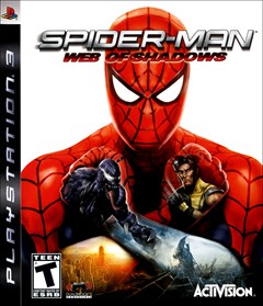 Spider-Man: Web of Shadows PlayStation 3 Box Art