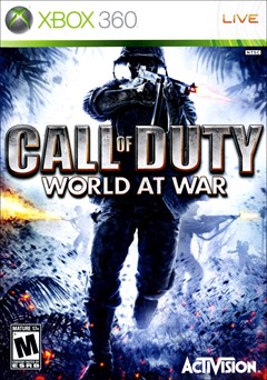 Call of Duty: World at War Xbox 360 Box Art