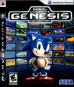 Sonic's Ultimate Genesis Collection PlayStation 3 Box Art