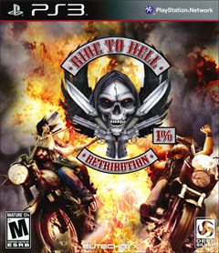 Ride to Hell: Retribution PlayStation 3 Box Art