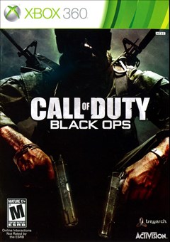 Call of Duty: Black Ops Xbox 360 Box Art