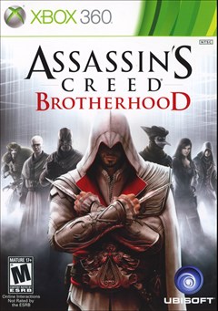 Assassin's Creed: Brotherhood Xbox 360 Box Art