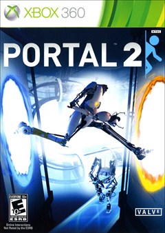 Portal 2 Xbox 360 Box Art