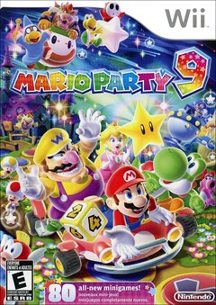 Mario Party 9 Wii Box Art