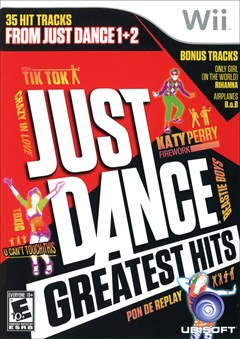 Just Dance Greatest Hits Wii Box Art