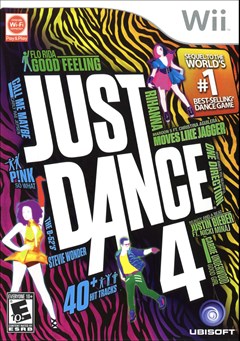 Just Dance 4 Wii Box Art