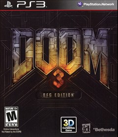 Doom 3: BFG Edition PlayStation 3 Box Art