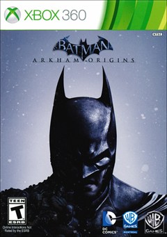 Batman: Arkham Origins Xbox 360 Box Art