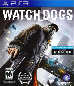 Watch Dogs PlayStation 3 Box Art