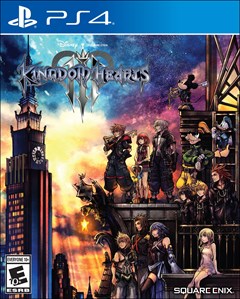 Kingdom Hearts III PlayStation 4 Box Art