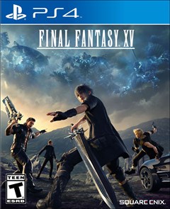 Final Fantasy XV PlayStation 4 Box Art