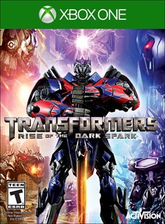 Transformers: Rise of the Dark Spark Xbox One Box Art