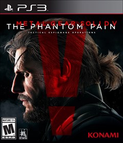 Metal Gear Solid V: The Phantom Pain PlayStation 3 Box Art
