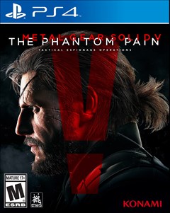 Metal Gear Solid V: The Phantom Pain PlayStation 4 Box Art