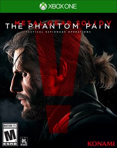 Metal Gear Solid V: The Phantom Pain Xbox One Box Art