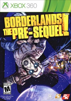 Borderlands: The Pre-Sequel! Xbox 360 Box Art