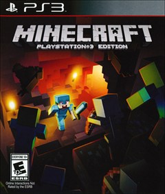 Minecraft PlayStation 3 Box Art