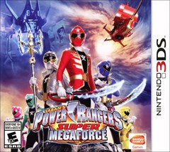 Power Rangers Super MegaForce Nintendo 3DS Box Art