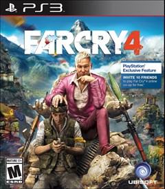 Far Cry 4 PlayStation 3 Box Art