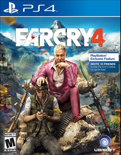 Far Cry 4 PlayStation 4 Box Art