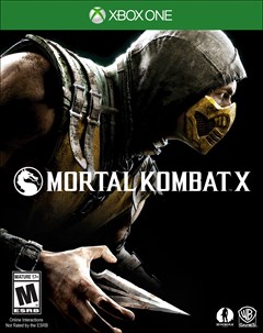 Mortal Kombat X Xbox One Box Art