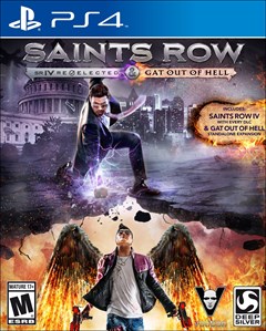 Saints Row IV: Re-Elected PlayStation 4 Box Art