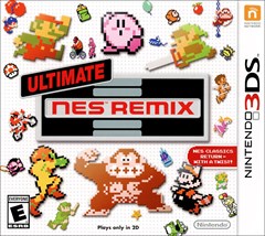 Ultimate NES Remix Nintendo 3DS Box Art