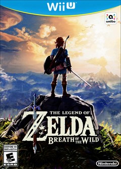 The Legend of Zelda: Breath of the Wild Wii U Box Art