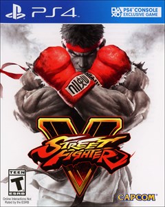 Street Fighter V PlayStation 4 Box Art