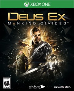 Deus Ex: Mankind Divided Xbox One Box Art