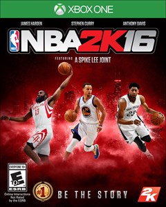NBA 2K16 Xbox One Box Art