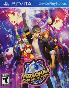 Persona 4: Dancing All Night PlayStation Vita Box Art