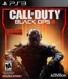 Call of Duty: Black Ops III PlayStation 3 Box Art
