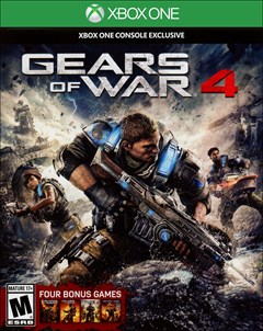 Gears of War 4 Xbox One Box Art
