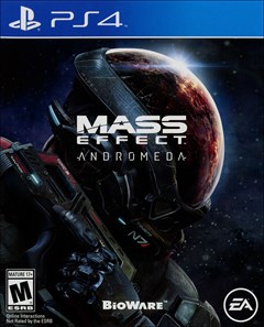Mass Effect Andromeda PlayStation 4 Box Art