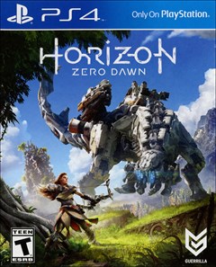 Horizon Zero Dawn PlayStation 4 Box Art