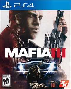 Mafia III PlayStation 4 Box Art