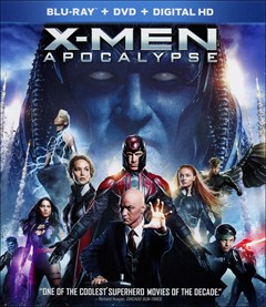 X-Men: Apocalypse Blu-ray Box Art