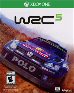 WRC 5 Xbox One Box Art