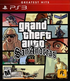 Grand Theft Auto: San Andreas PlayStation 3 Box Art