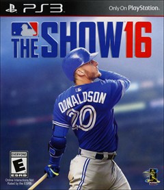 MLB The Show 16 PlayStation 3 Box Art