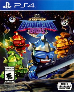 Super Dungeon Bros. PlayStation 4 Box Art