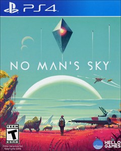 No Man's Sky PlayStation 4 Box Art