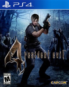 Resident Evil 4 HD PlayStation 4 Box Art