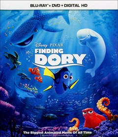 Finding Dory Blu-ray Box Art