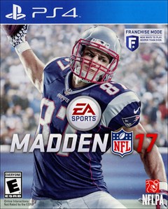 Madden NFL 17 PlayStation 4 Box Art
