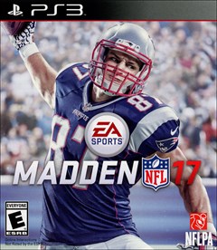 Madden NFL 17 PlayStation 3 Box Art